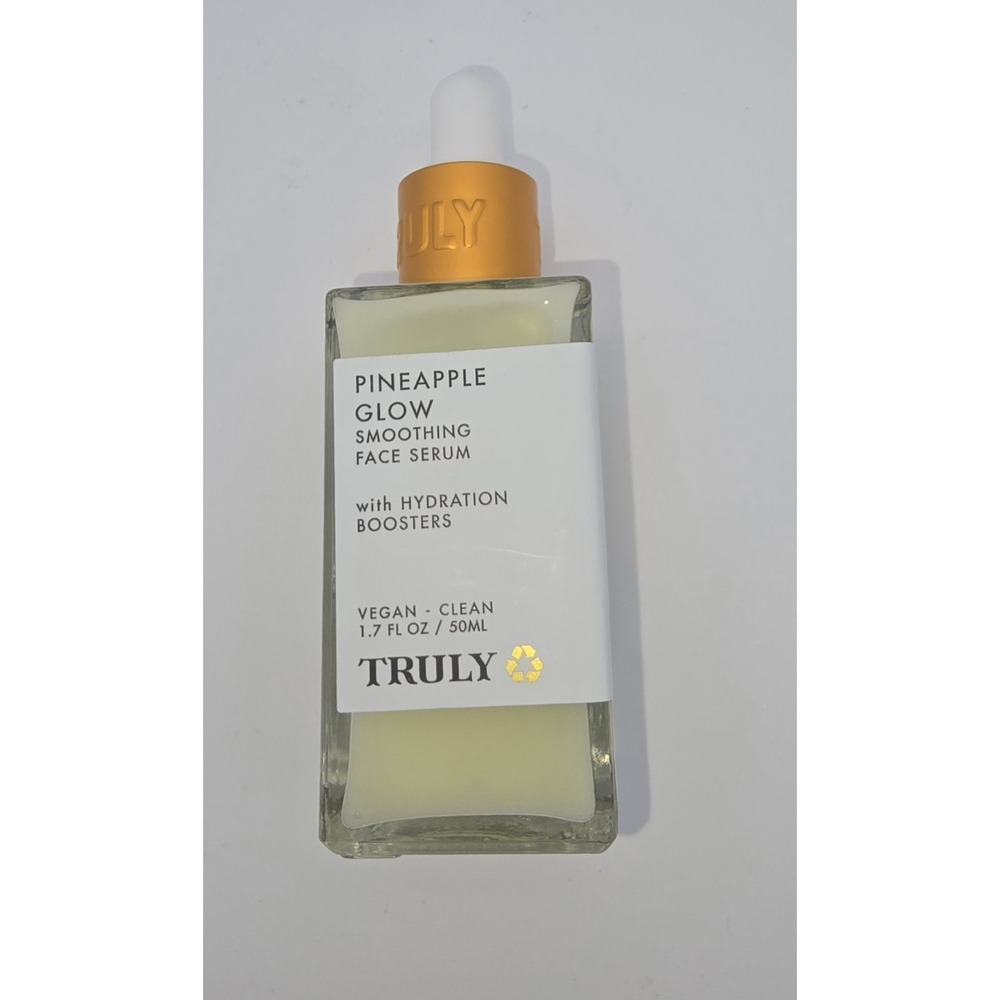 Truly Pineapple Glow Smoothing Face Serum Hydration Boosters 1.7 FL OZ NEW